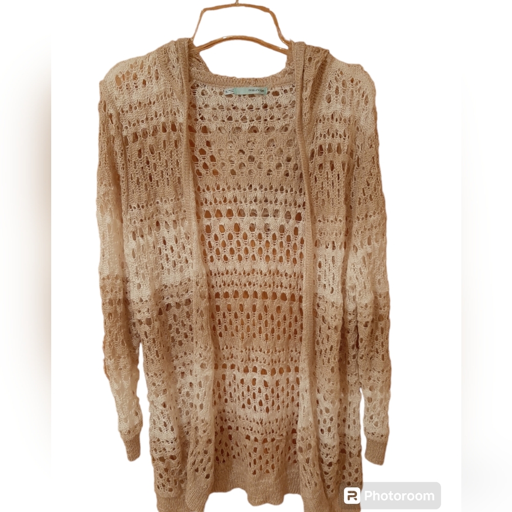 Maurices Cable Look Cardigan Size XL